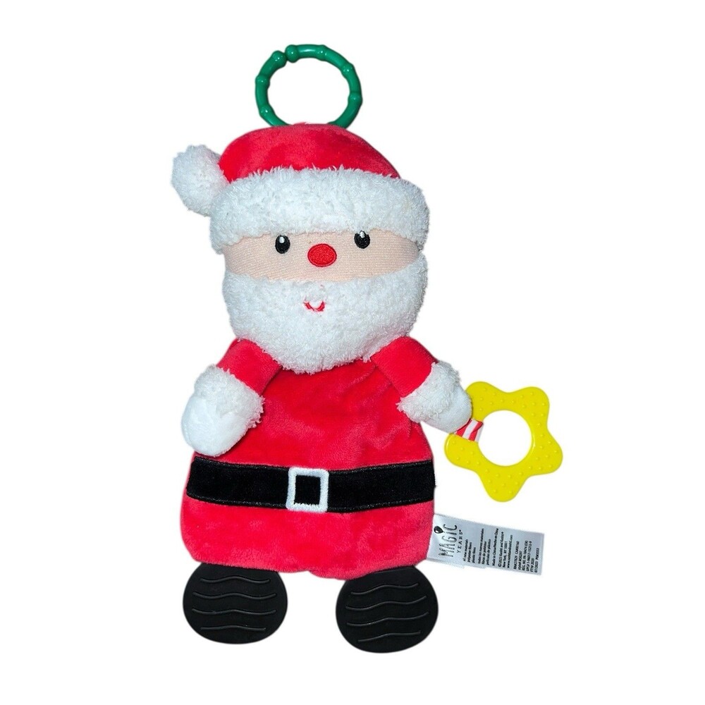 Magic Years Santa Crinkle And Teether On The Go Christmas Activity Toy